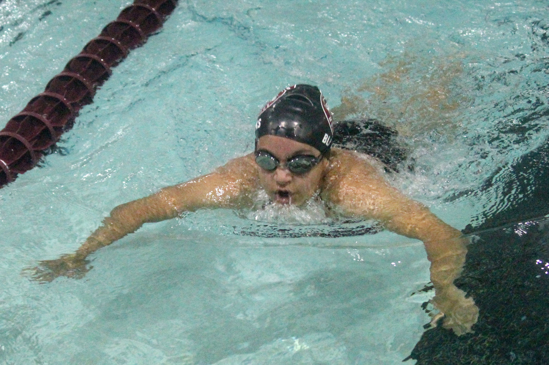Menomonie girls swim and dive triangular 9-24-19
